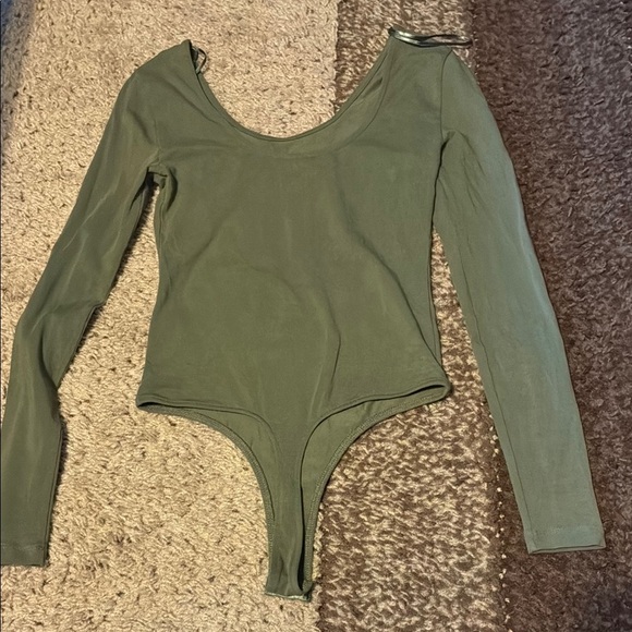Noisy May Green Fitted Bodysuit - Picture 11 of 11